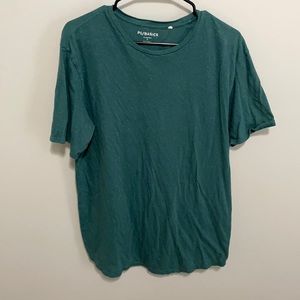 PAC SUN T SHIRT!! Dark green long, scallop fit T! 💚💚